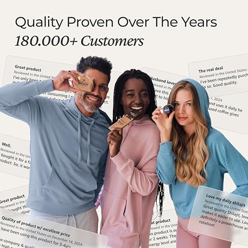 Miniatura 6 de NATURAL SHILAJIT Cápsulas (suministro de 1 a 2 meses) – 60 unidades – Shilajit para hombres y mujeres con ácido fúlvico y oligominerales, nutrientes