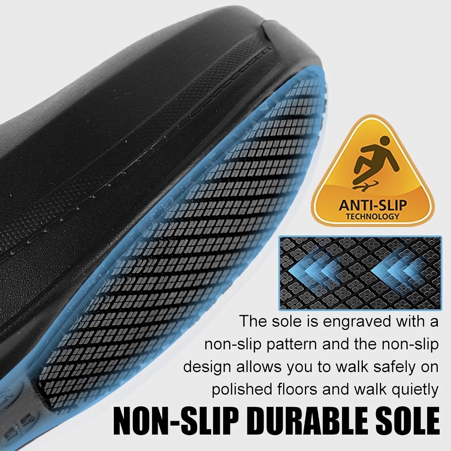 Slip Resistant Work Shoes for Men & Women: Waterproof Chef Shoes & Nursing Clogs - Professional Non Slip Food Service Footwear for Kitchen, Hospital & Restaurant (All-Day Comfort) - Image 2