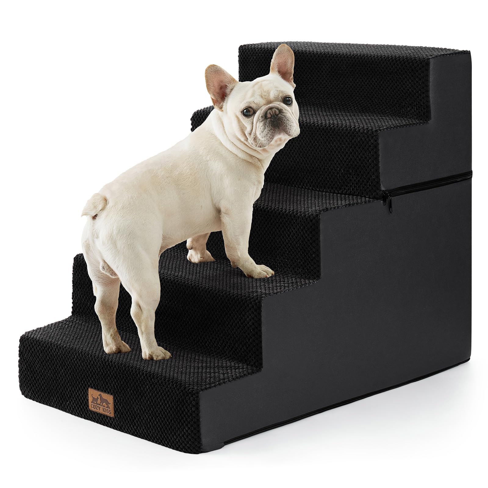 COZY KISS Hundetreppe, 2-in-1 Hundetreppen für Kleine Hunde Alte Katzen