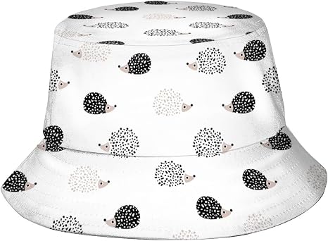 Amazon.com: Hedgehog Bucket Hat Travel 