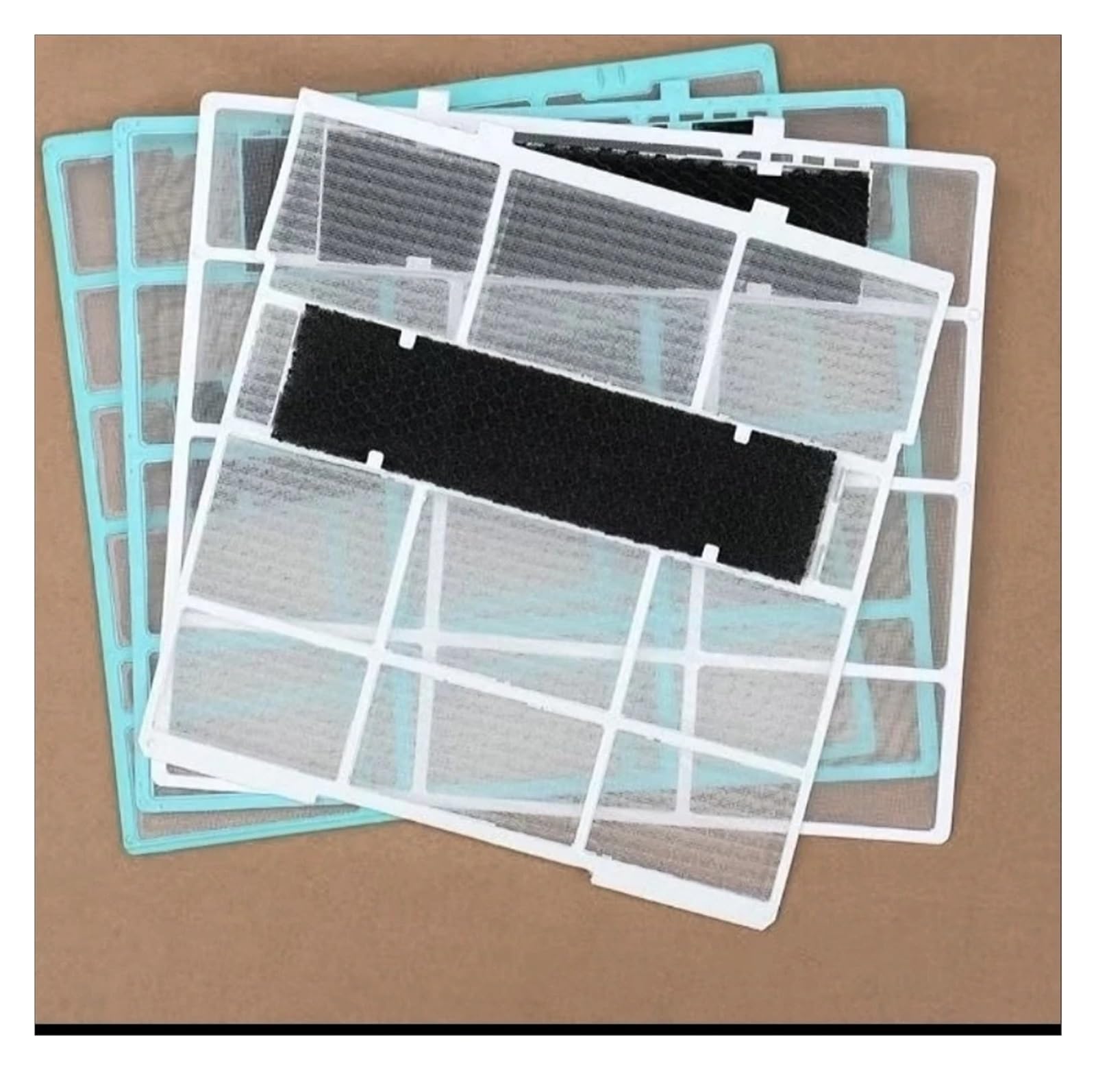 Filtro De Aire Acondicionado De 2 Uds, Compatible Con Midea, Accesorios Universales De Filtro A Prueba De Polvo(1)