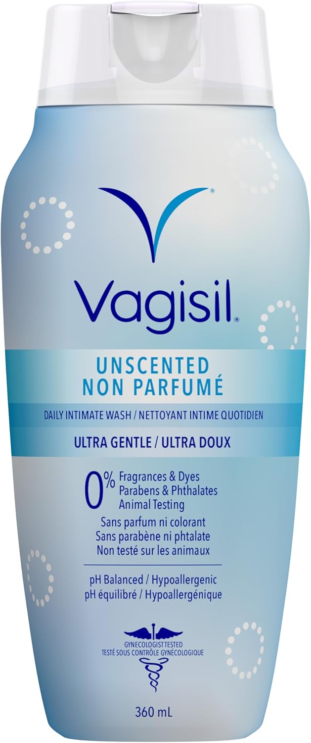 Vagisil Feminine Wash for Intimate Area Hygiene, pH Balanced and