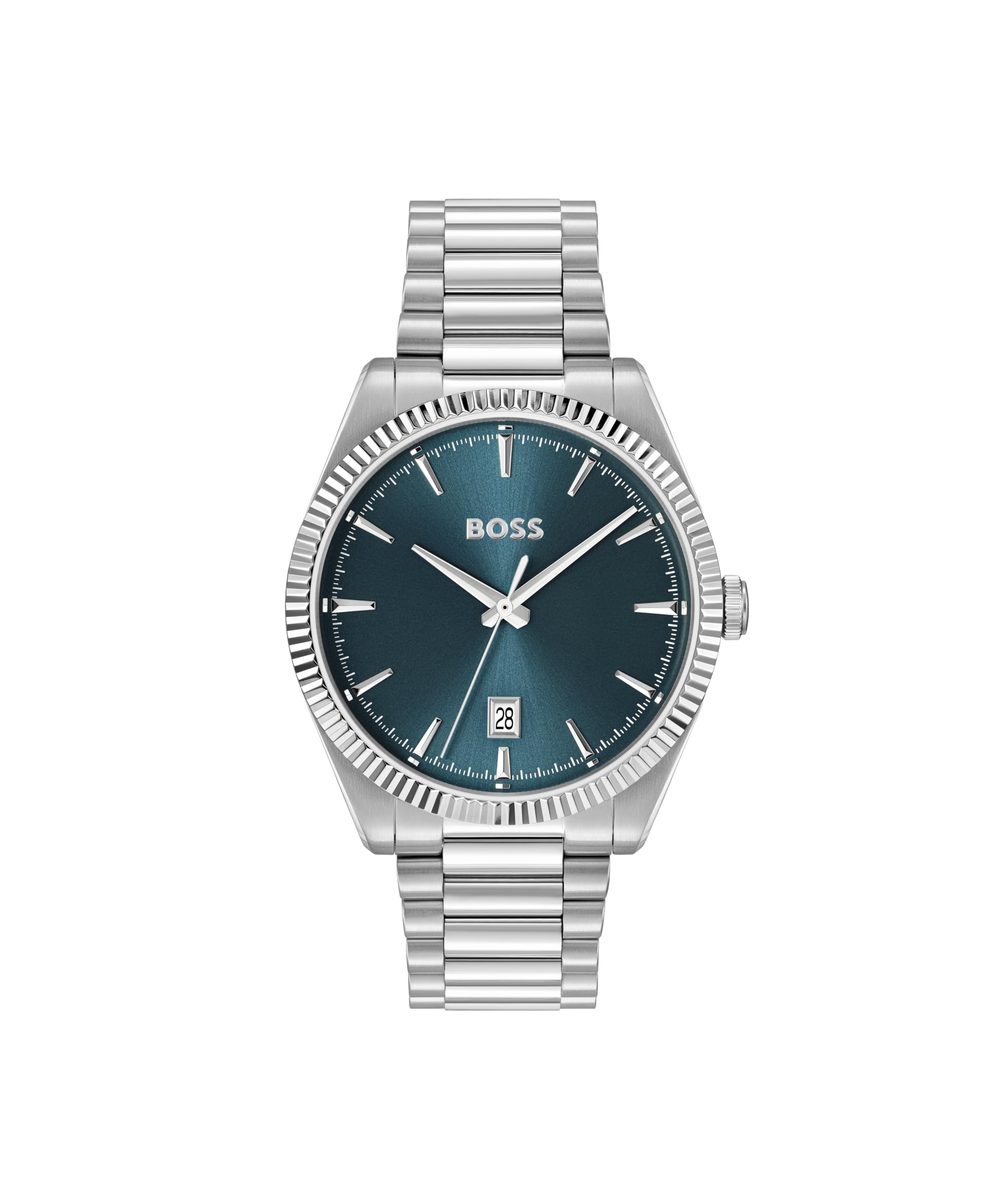 Men's Boss Cheswick Blue Dial & Stainless Steel Bracelet Watch