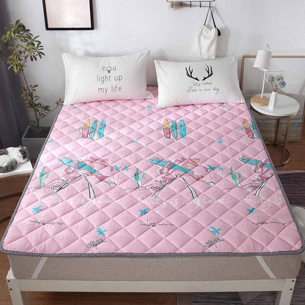GFYL Futon Tatami Floor mat, Japanese Futon Mattress, Foldable Futon Tatami Mattress Soft Thick Japanese Student Dormitory Mattress Pad,B,150200cm(5978inch)