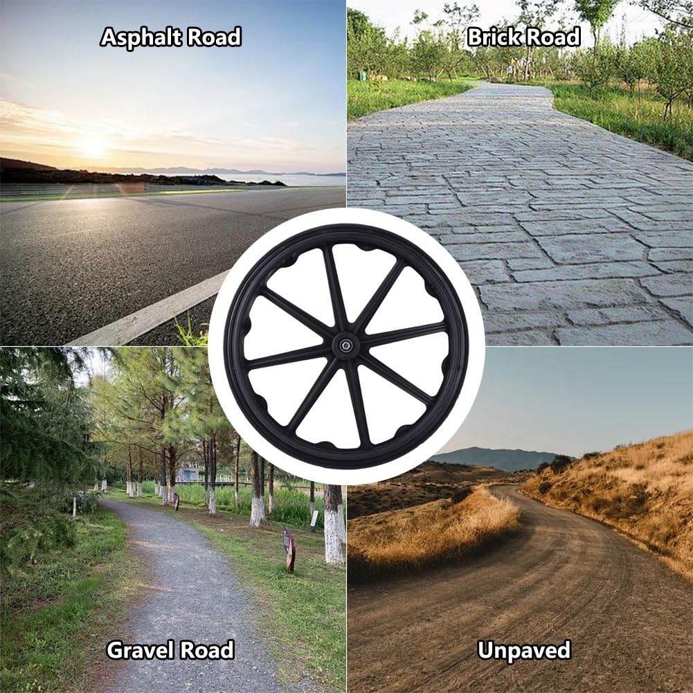 Amazon.co.jp: 1ペア 車椅子用ホイール 輪直径24インチ 車椅子