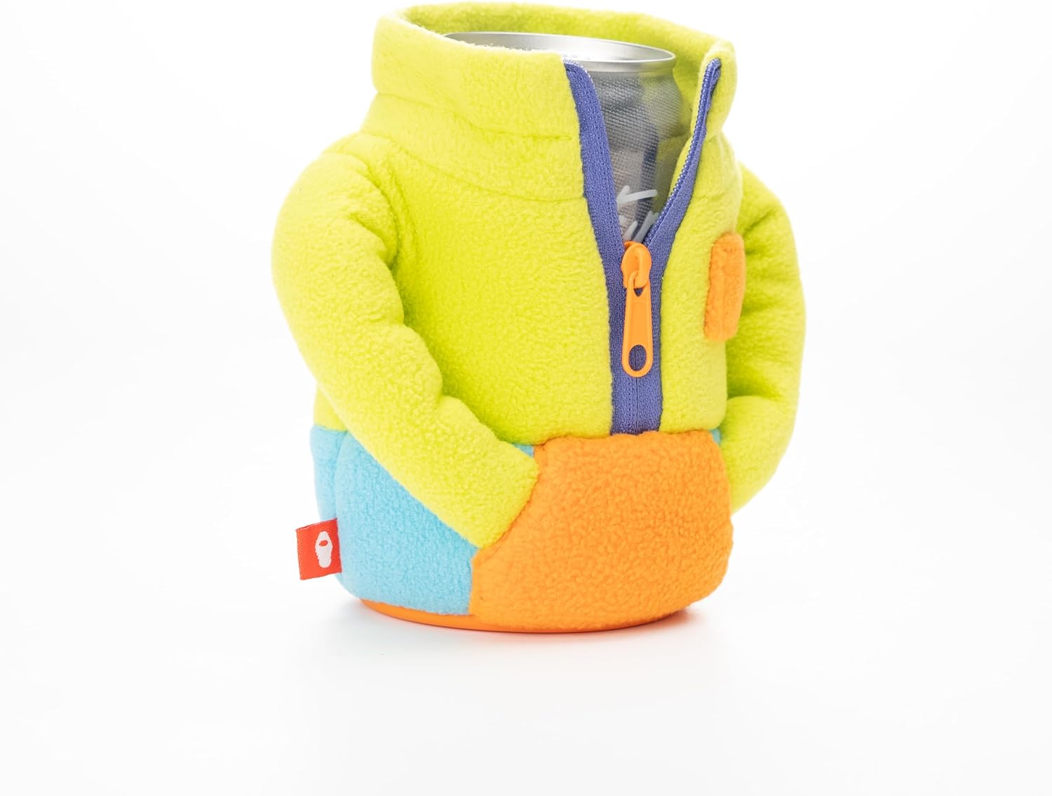 The Fleece Bundle - Insulated 12 oz Can Cooler I Beer Bottle & Soda Can Insulator, Keep Drinks and Beverages Cold - Totally Teal, Keylime Pie