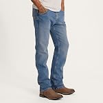 J's.o.l.e Men's Cowboy Boots Wide Square Toe Western Boots for Men Slip-Resistant Pull On Rodeo Boot Brown