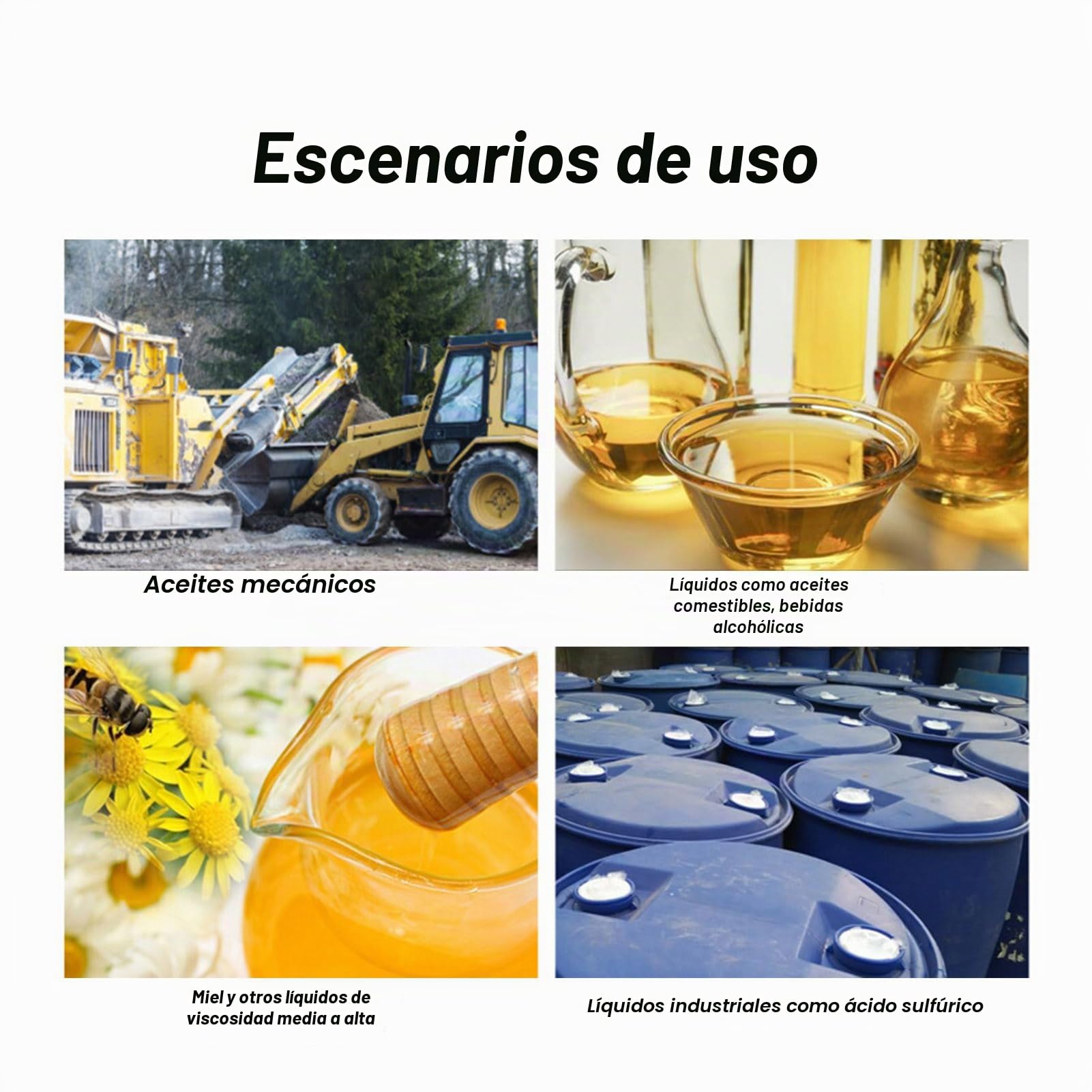 Bomba de Tambor Eléctrica Def Fluid - Bomba de Transferencia de Aceite Multifuncional de 8000 RPM 60-80 LPM, Bomba de Agua Eléctrica de Excelente Sellado para Barril Estándar