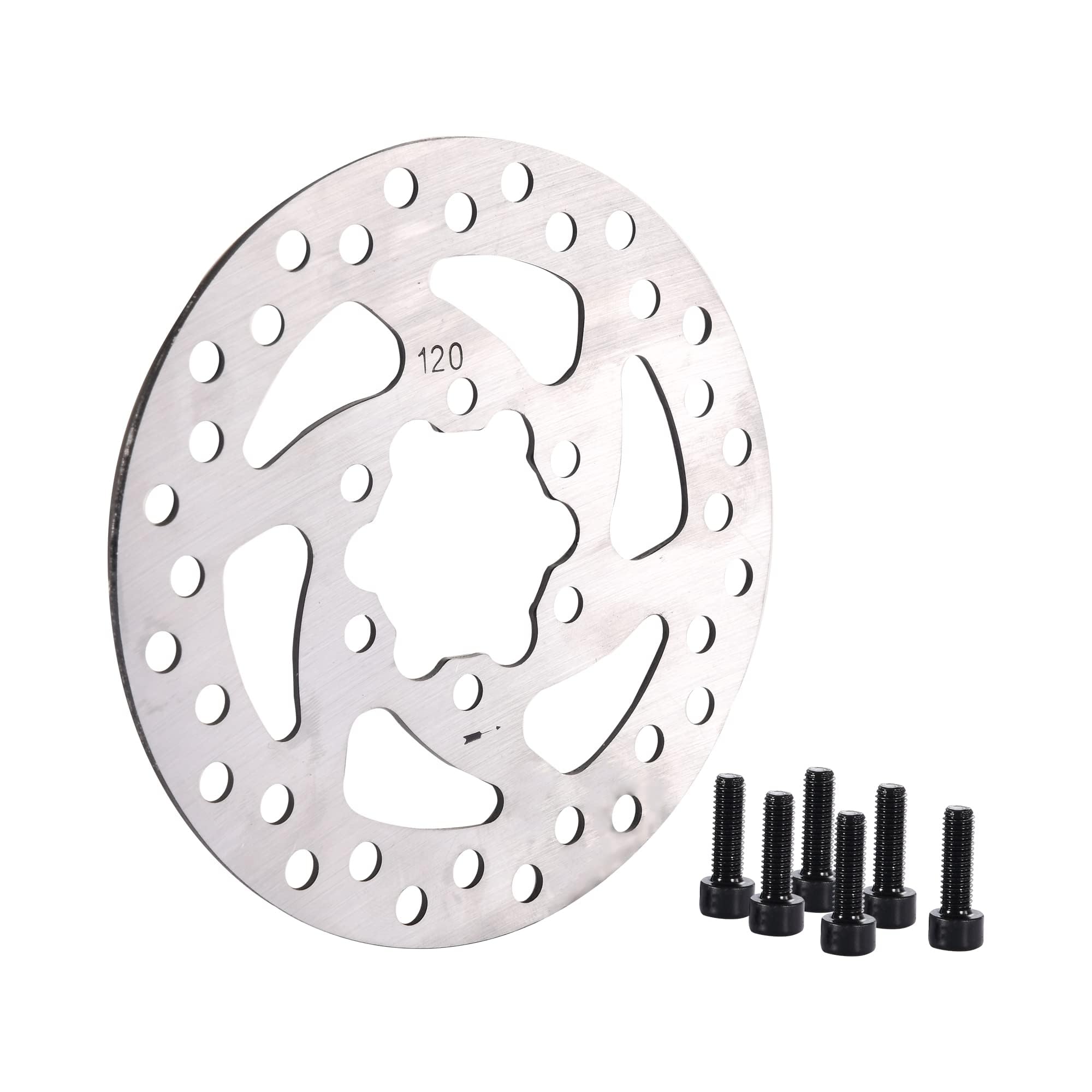 Amazon.com: WOOSTAR 120mm Disc Brake Rotor 6-Bolt Mounting