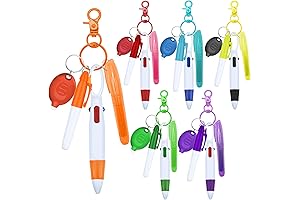 VITCOCO Nurse Penlight 6-Pack Multicolor Pocket Pen Lights with Clip LED Flashlight...
