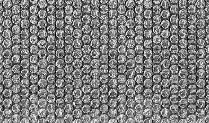 1 Roll of Small Bubble Wrap 500mm x 10M