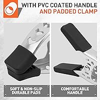 Vista 5 de HORUSDY - Pinzas con resorte de 6 pulgadas, juego de 27 piezas