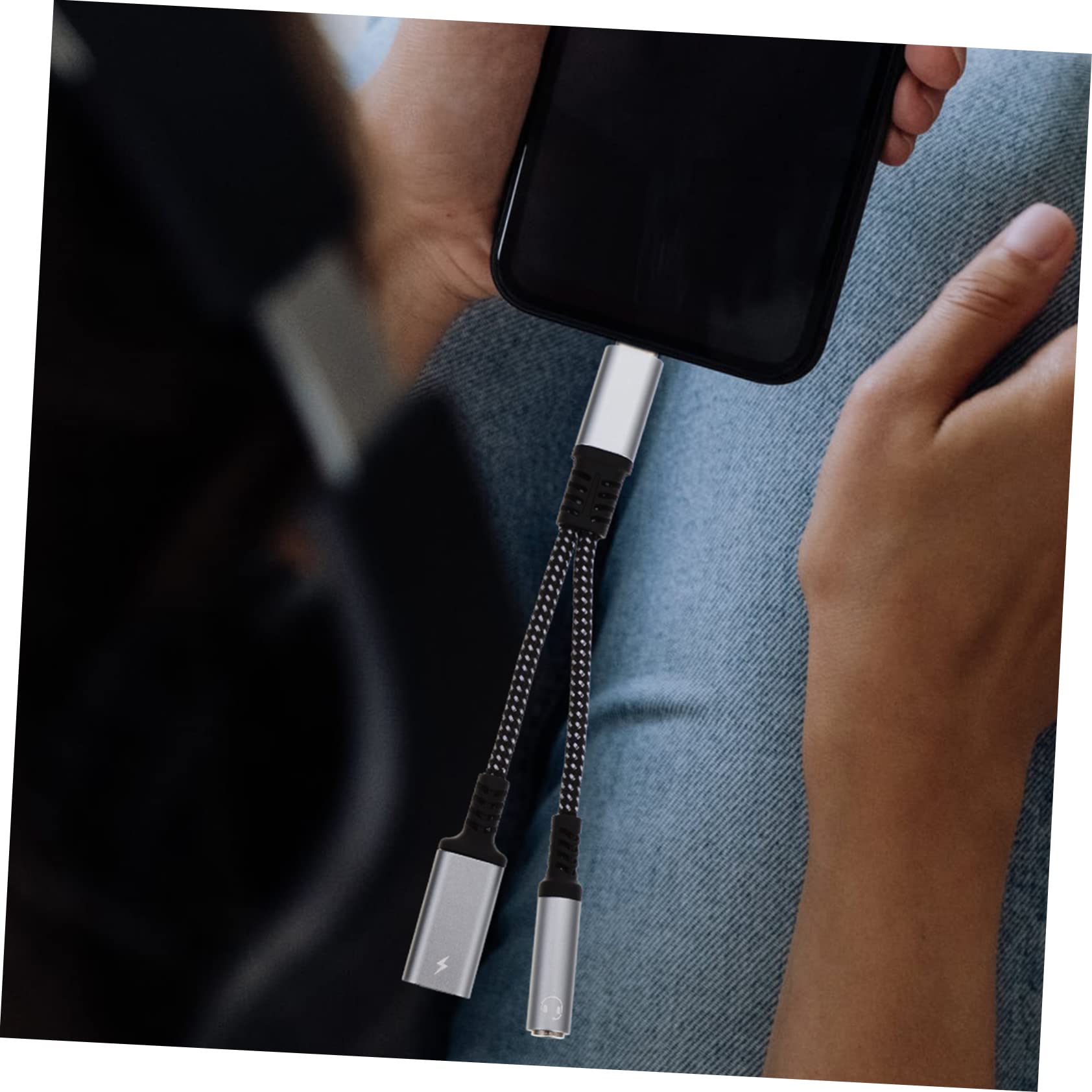 DOITOOL 3pezzi Adattatore Usb c Jack Compatibile Smartphone e Adattatore Audio e Caricatore e