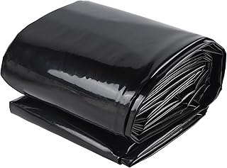20 x 20 FT Pond Liner, 20 Mil Fish Pond Liner Pond HDPE Liner, Pond Liners for Outdoor Ponds, Koi Ponds, Garden Fountain, Waterfall
