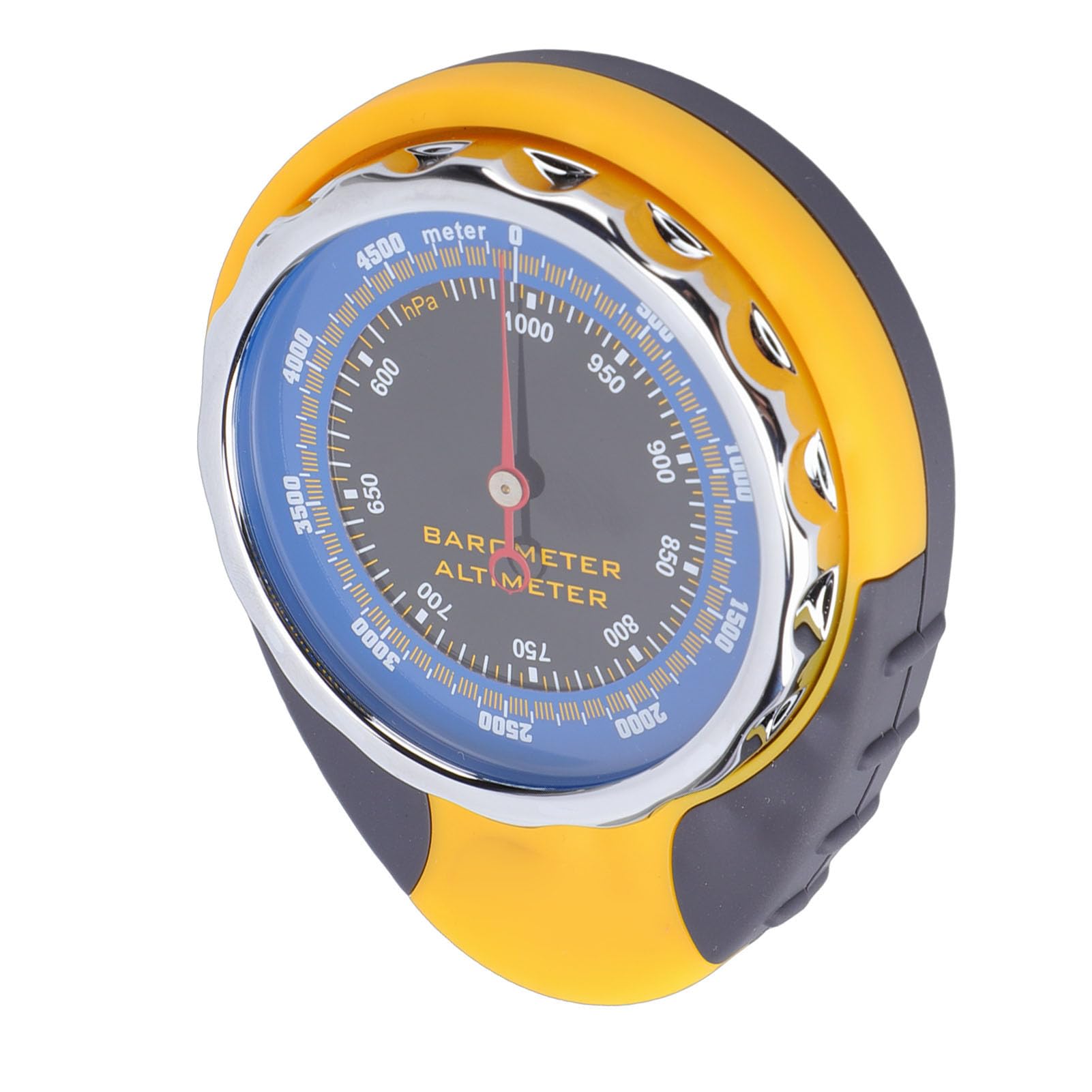 Bewinner Zeiger-Höhenmesser-Barometer-Kompass – 4-in-1-Multifunktions-Outdoor-Instrument, Tragbares Höhentemperaturmessgerät 0–5000 M, 580–1040 HPa – 30–50 Grad für Wandern, Bergsteigen
