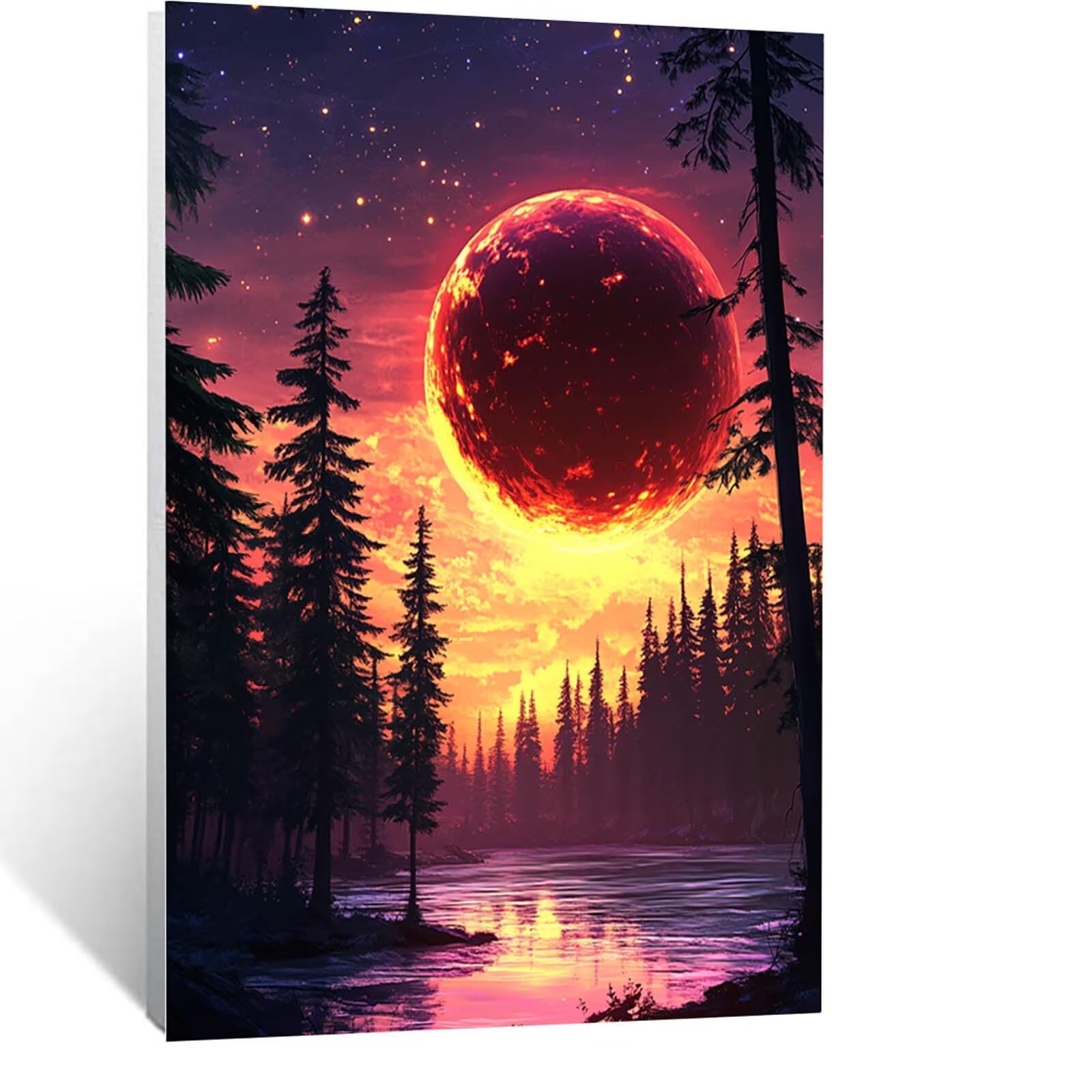 Amazon.co.jp: ダイヤモンドアート 月 30 x 40 cm ダイヤモンドアート