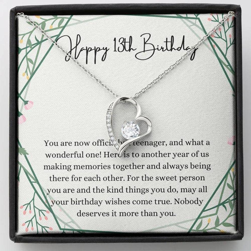 rakva 925 Silver Gift Daughter Necklace, 13th Birthday Girl Necklace Gift Official Teenager, Gift For 13 Year Old Girl Gifts (B0C5MW4XG9) Amazon Price History, Amazon Price Tracker