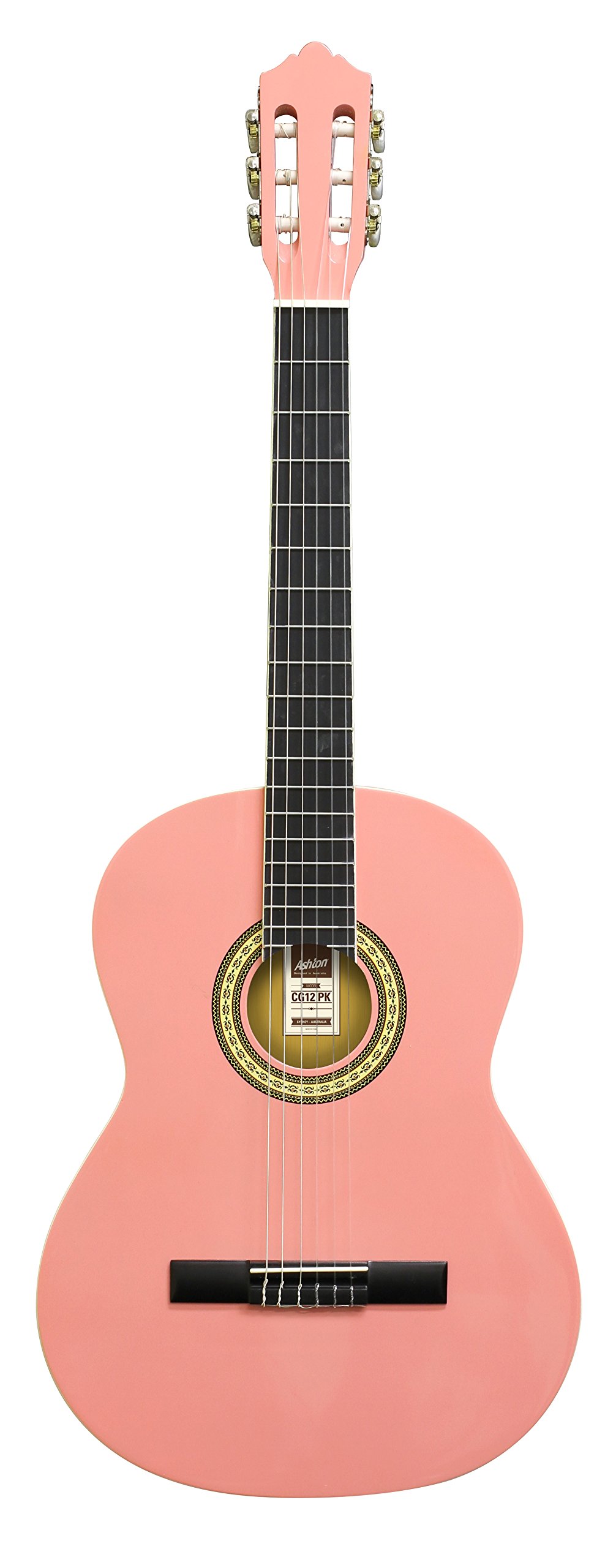 Ashton 1/2 SPCG12PK - Guitarra clásica de unidades con accesorios - rosa