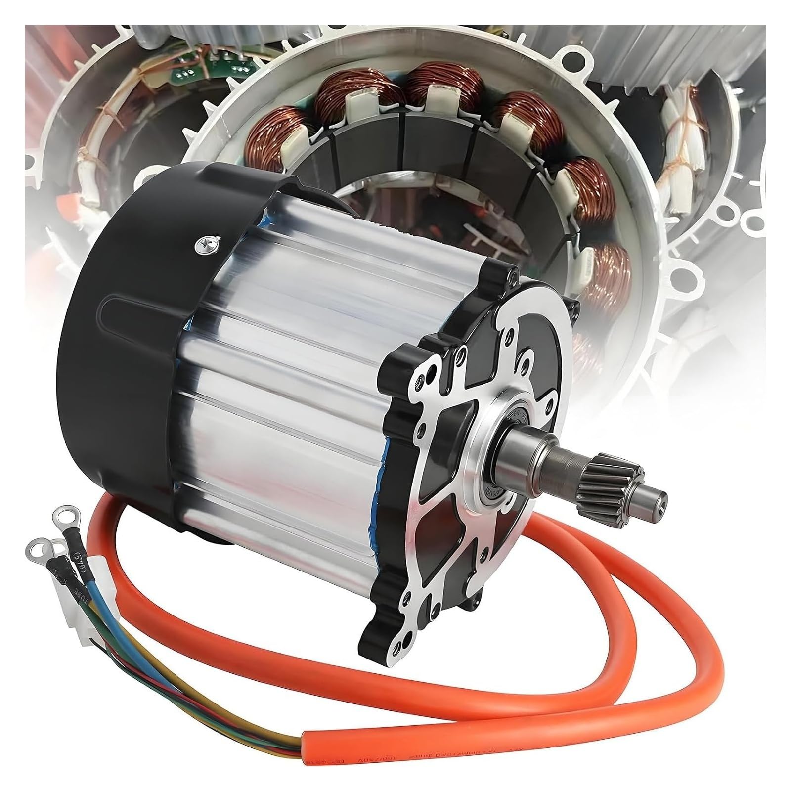 Bezszczotkowy silnik prądu stałego 1800 W, 48 V, 60 V, 72 V