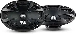 Par Alto Falante Hurricane 6x9'' 4 Ohms 460W Rms Mb690 (Black)