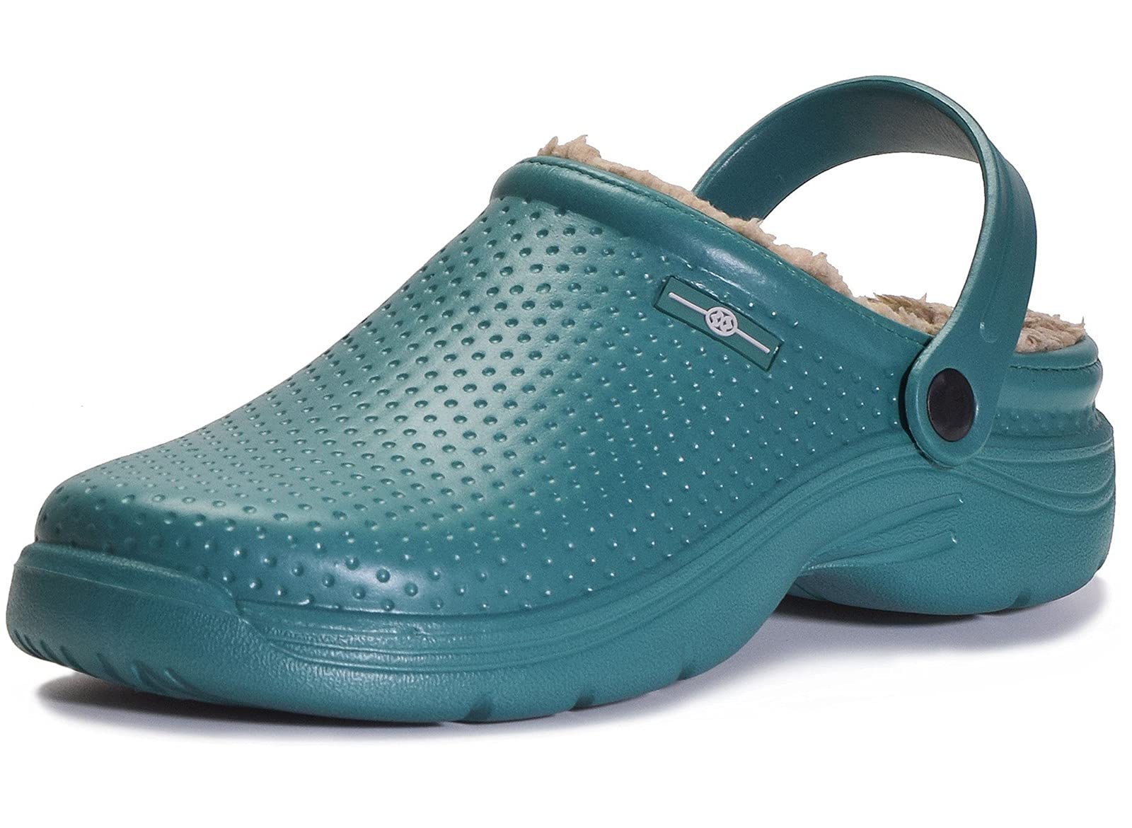 Zoccoli e Sabot Uomo Donna Ciabatte da casa Pelliccia Foderato Pantofole Impermeabile Scarpe da Giardino Antiscivolo Inverno Clogs All'aperto