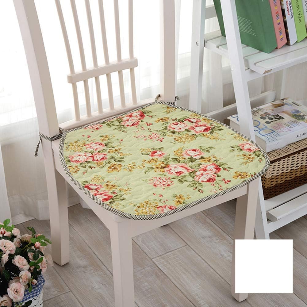 Peacewish Thin Chair Cushion Countryside Floral Chair Seat