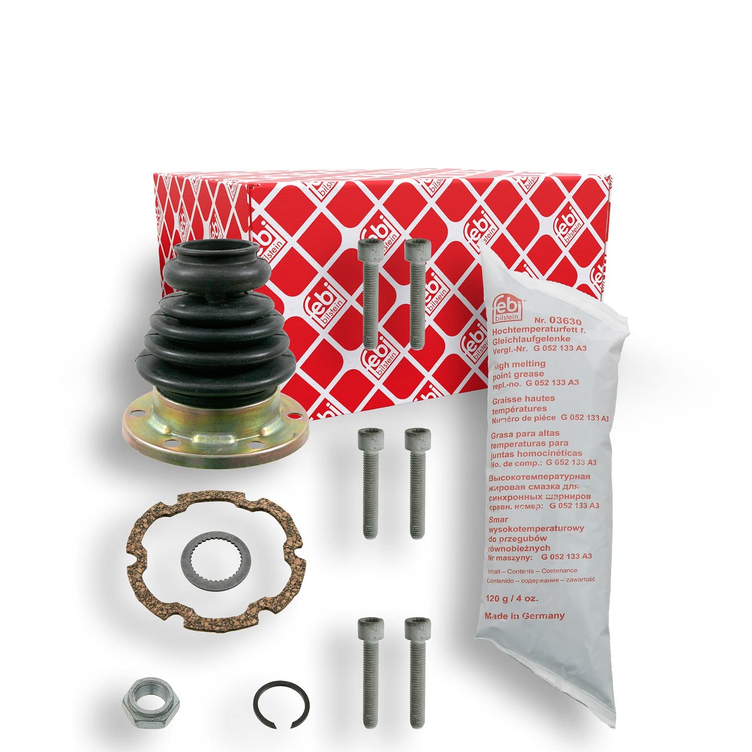 febi bilstein 03315 CV Boot Kit, pack of one