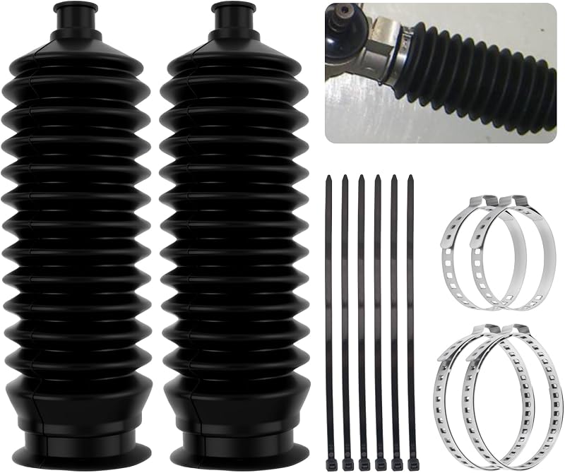 Kit de Coifas da Caixa de Direção Figpade em Silicone – 2 unidades