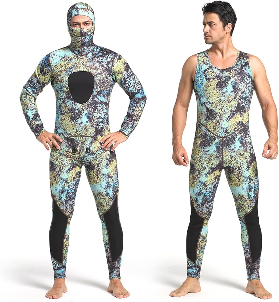 Amazon.co.jp: Explopur 男性3mmネオプレンスイムウェットスーツ