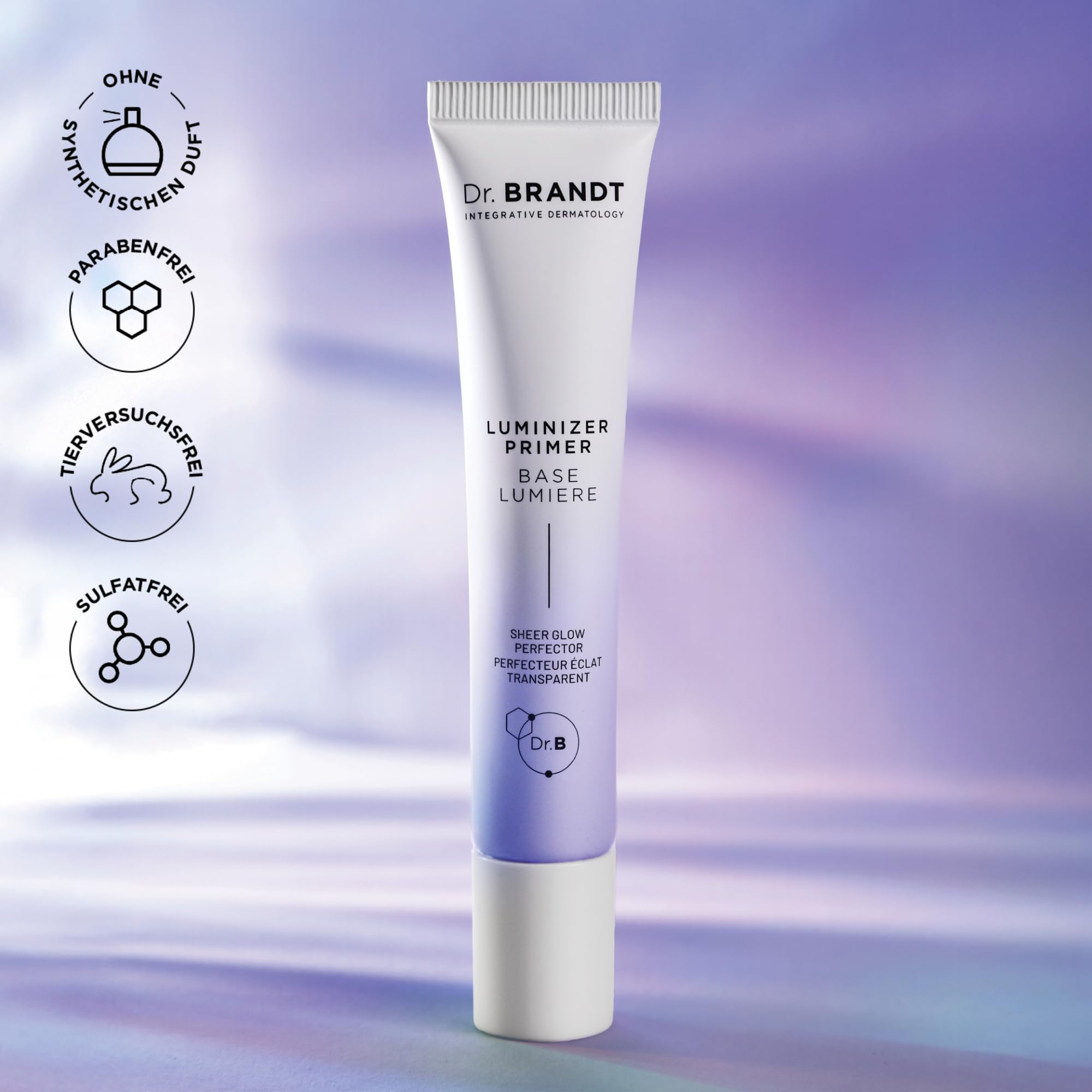 Dr. Brandt Pores No More Luminizer Primer - Kaschiert Poren und Unebenheiten, schafft eine glatte Oberfläche für die Grundierung + sorgt für einen strahlenden, makellosen Teint - 30 ml