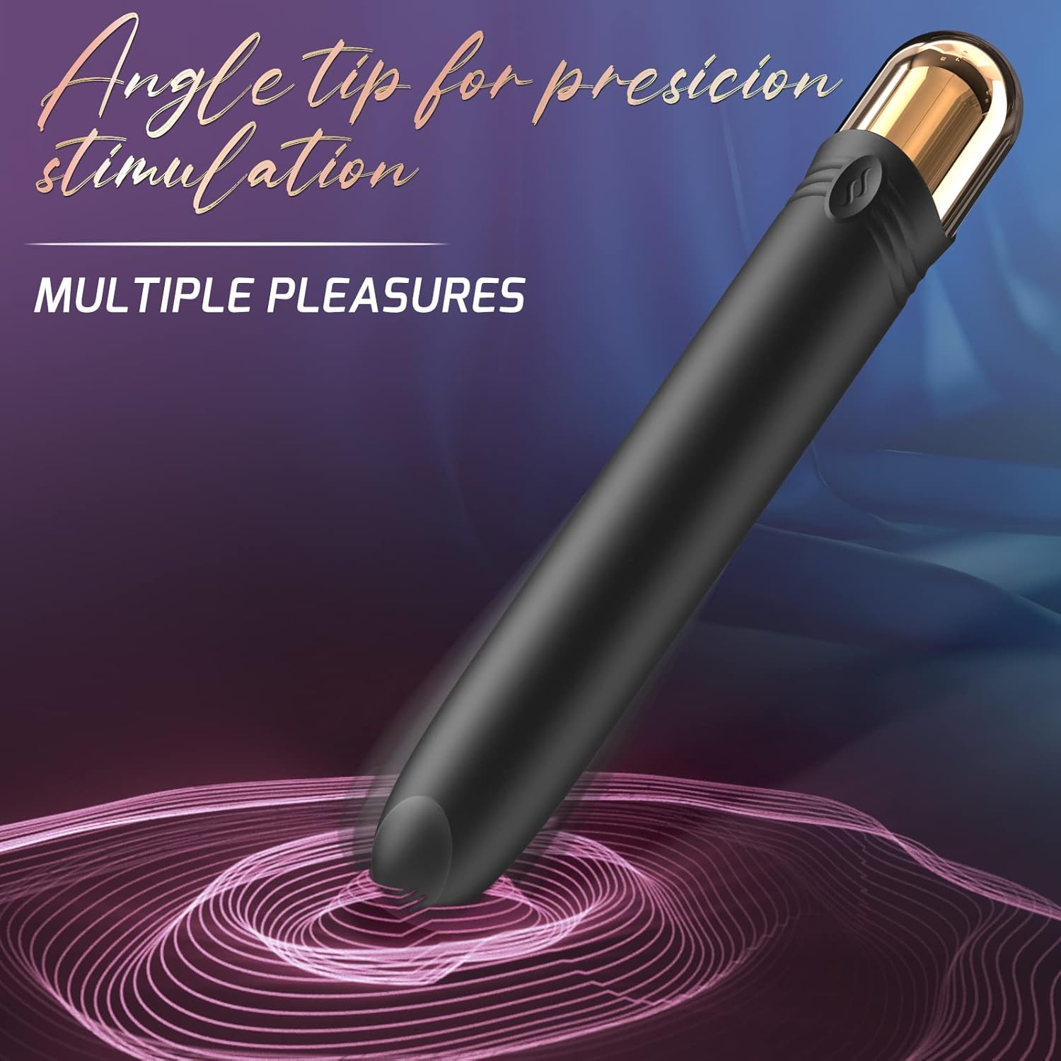Adult Toys, G Spot Bullet Vibrator for Precision Stimulation with 9 Vibrations, Waterproof Toys Women, Rechargeable G-Spot Stimulator Sex Womens Pleasure