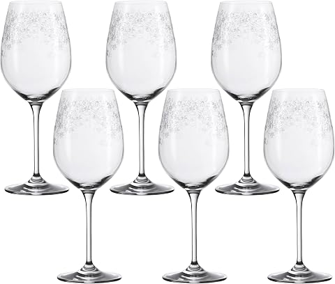 Leonardo Chateau Weißwein-Gläser, Weisswein-Kelch mit gezogenem Stiel, spülmaschinenfeste Wein-Gläser, 6er Set, 410 ml, 061591