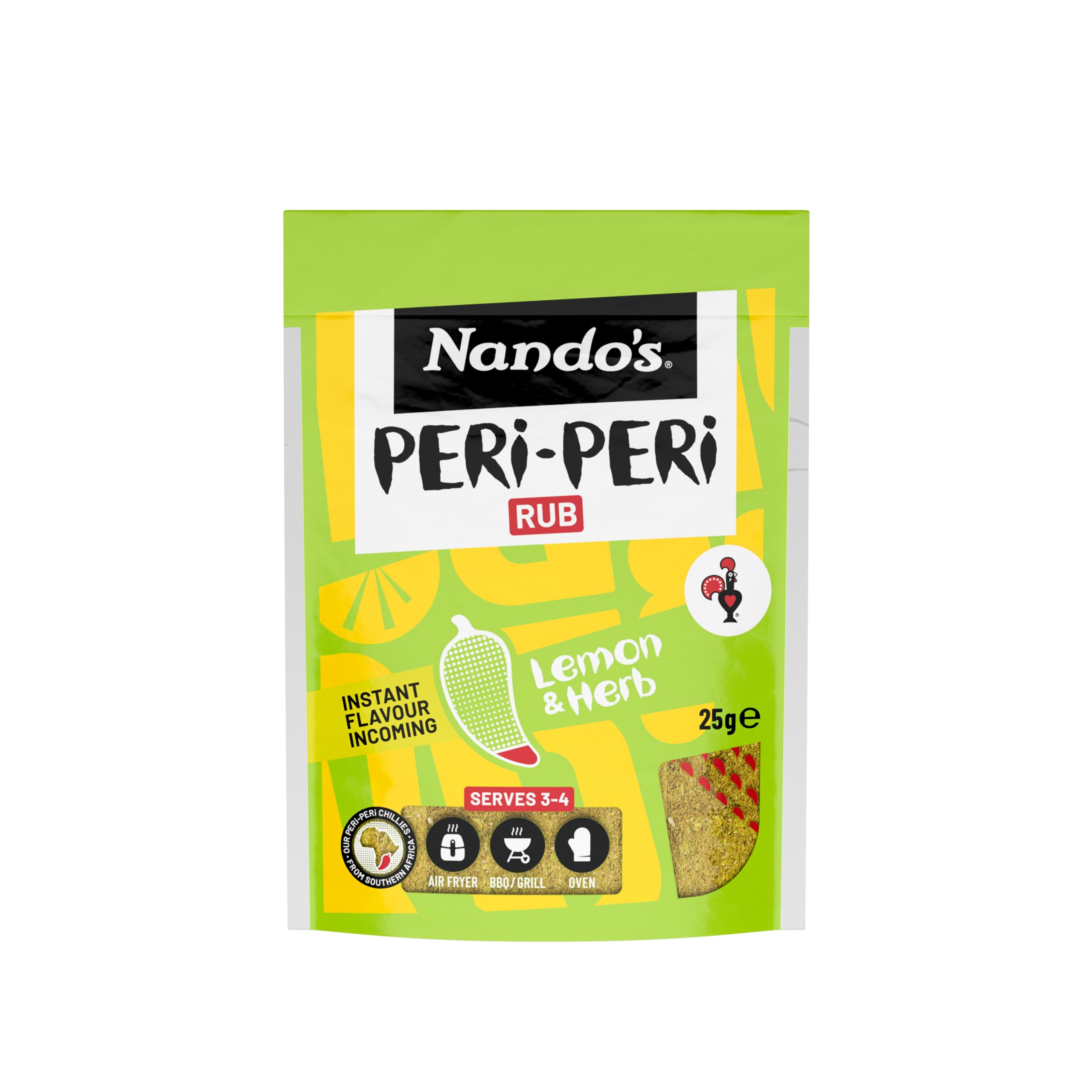 Nando's Peri Peri Lemon & Herb Seasoning Rub 25g
