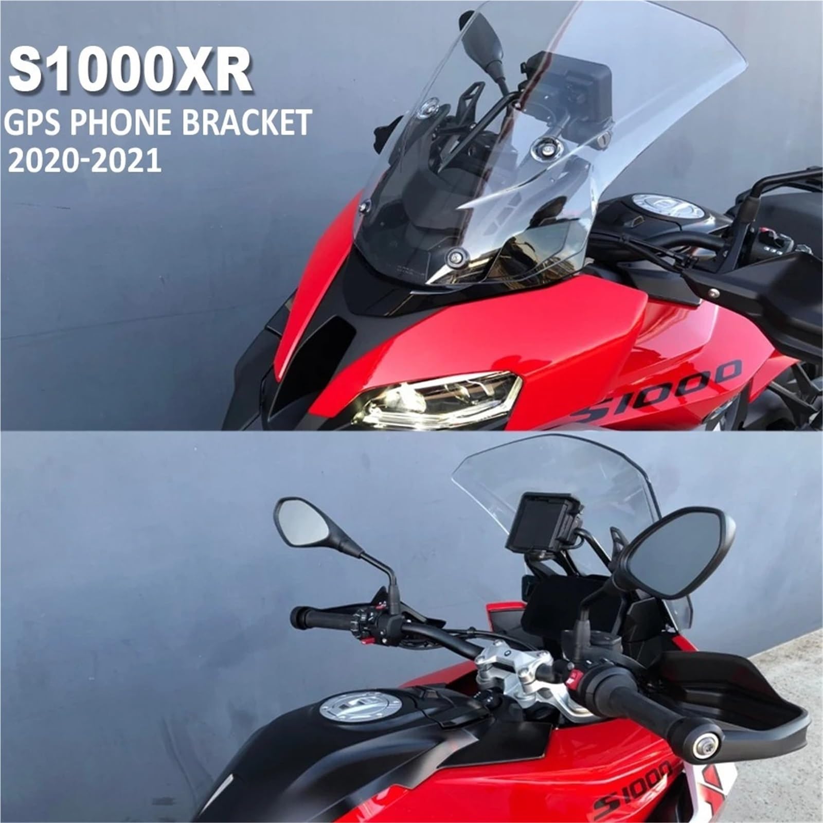 MKBHD Nowość dla B//m//w S1000xr akcesoria S 1000 Xr obsługa Gps uchwyt na telefon do nawigacji Cessories motocykl S1000XR akcesoria 2020-2024(BC S1000XR)