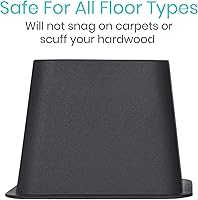 Vista 5 de Vive Bed Risers Heavy Duty (4 Pack - 5 Inch) - Furniture Lifts Risers for Couch, Table, Desk, Chair & Dorm Bed Risers for Bed Frame - Leg Elevator