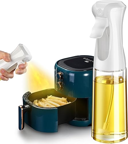 Miniatura 8 de Pulverizador de aceite para cocinar rociador de aceite de oliva de vidrio de 68fl oz botella de aerosol de aceite de oliva accesorios de cocina para