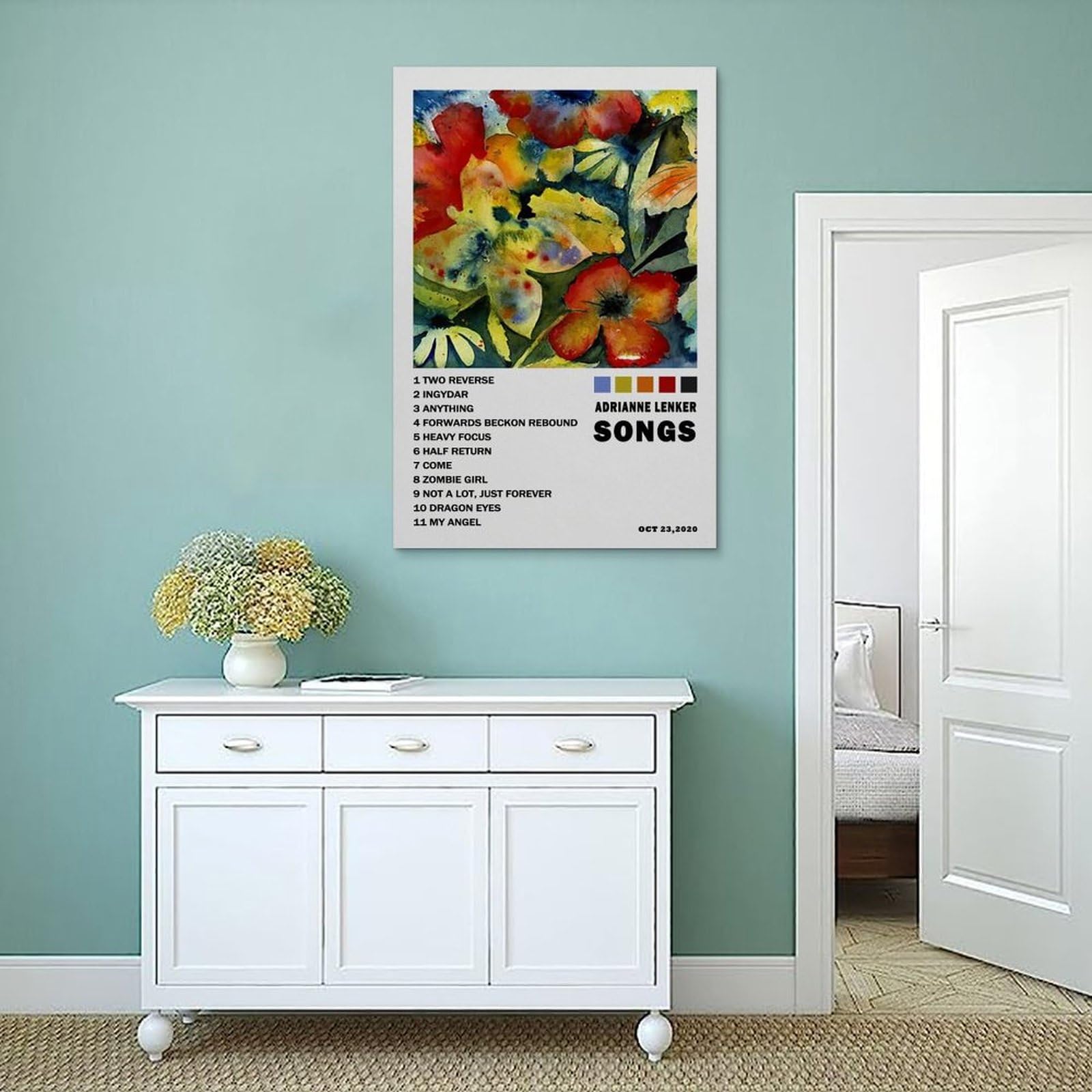 Wandposter Adrianne Lenker - Leinwand Druck Für Wohnzimmer, Schlafzimmer & Mehr