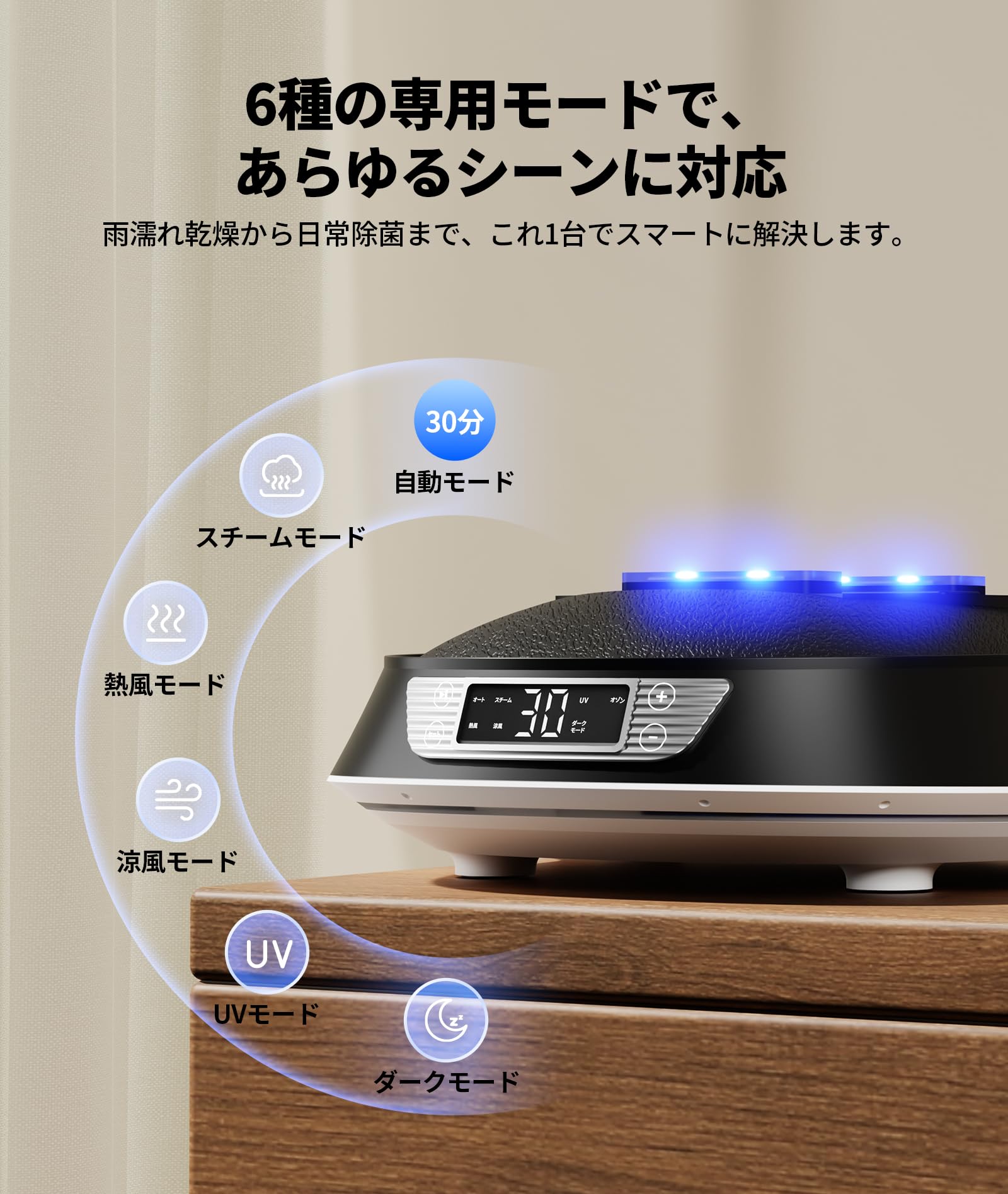 Amazon.co.jp: JESIMAIK バイク用 ヘルメット スチーム消臭乾燥機 A3S