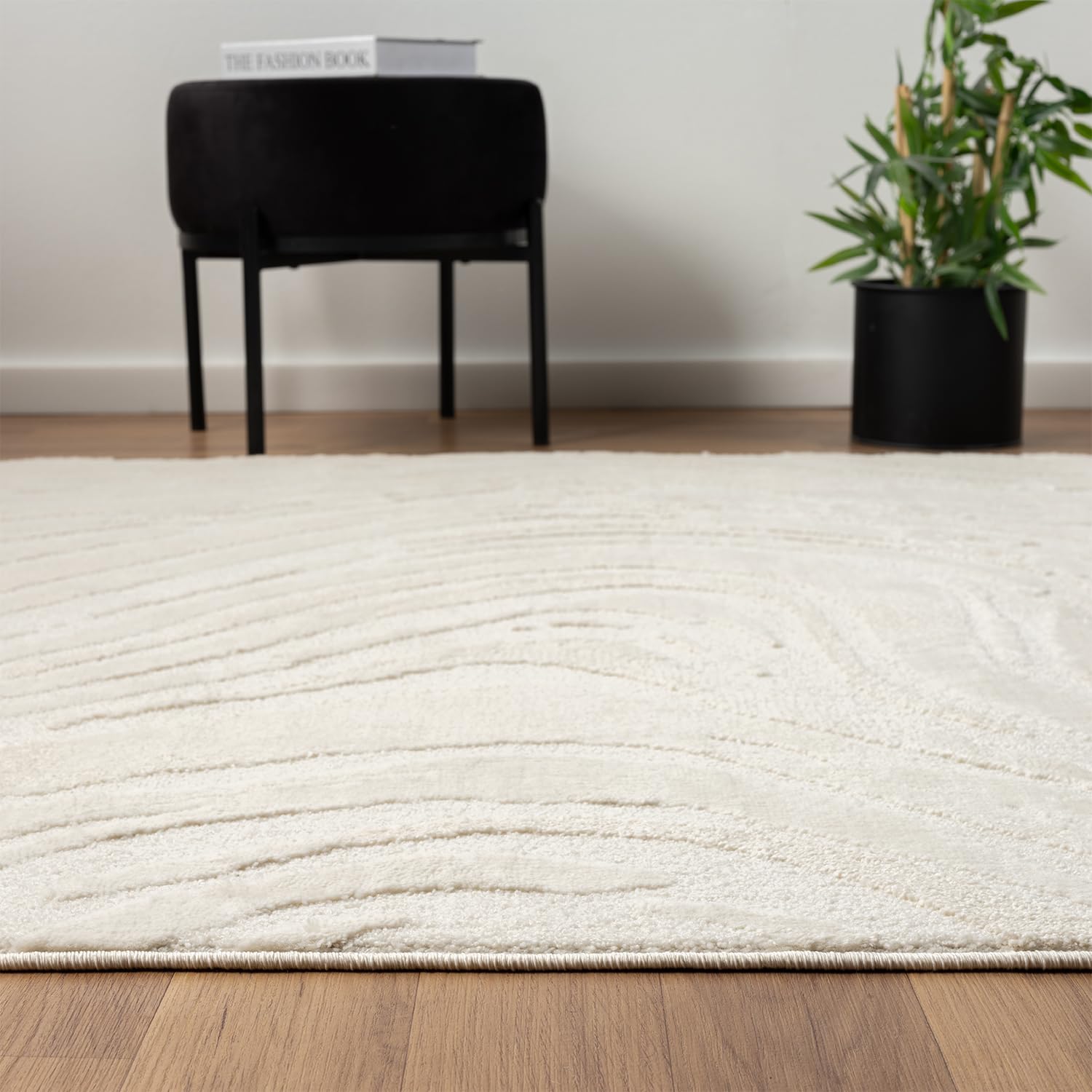 , Farbe:Creme, Maße:160x230 cm
