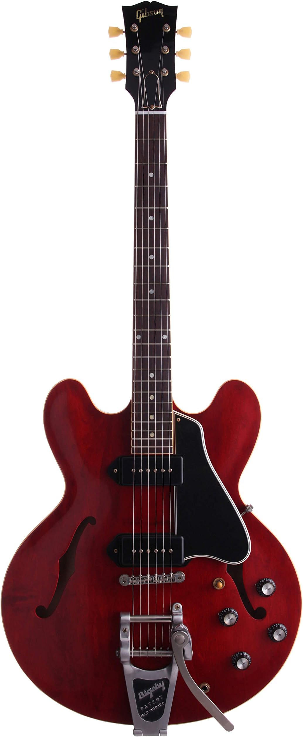 Gibson Memphis ES-330 ES30VCBNH1 Semi-Hollow-Body Electric Guitar - Vintage Cherry