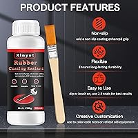 Vista 2 de Revestimiento de goma de inmersión para herramientas de 5.1 fl oz, inmersión de goma para herramientas, impermeable, revestimiento protector