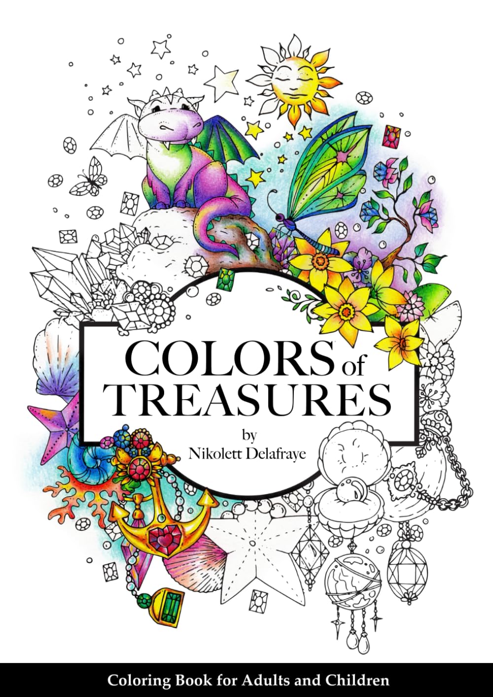 Colors of Treasures: Coloring Book for Adults and Children (Coloring Books "Colors of")