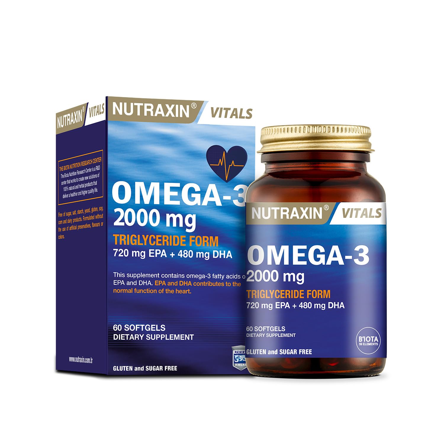 Nutraxin Omega-3 2000 Mg 60 Softjel
