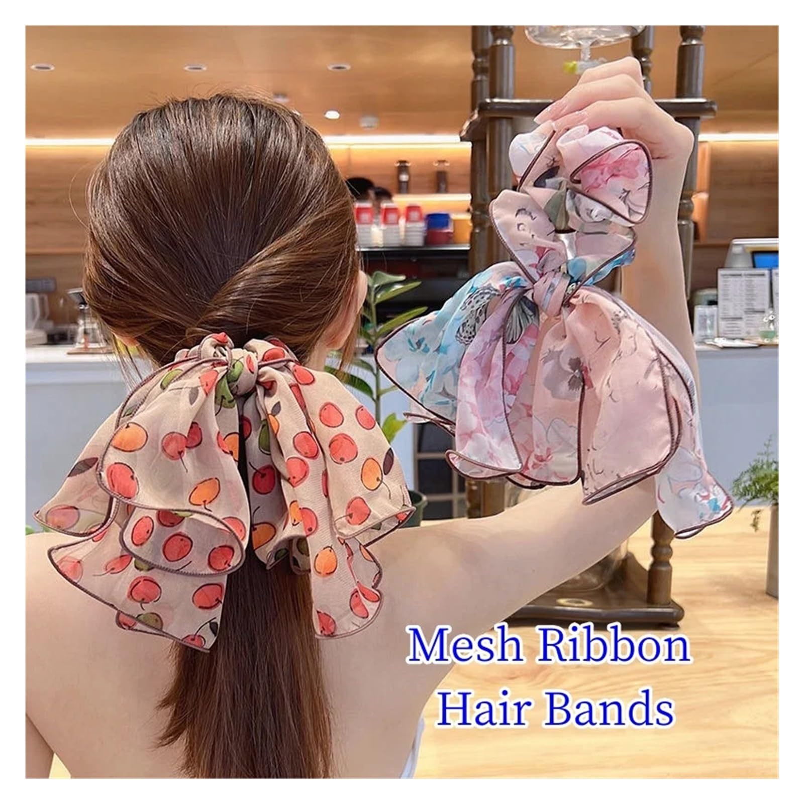 PañUelos Cuello Mujer Cuerda for el cabello for mujer, goma for el pelo estampada, lazo, coleta for niña, bandas elásticas for el cabello, lazos, accesorios for el cabello