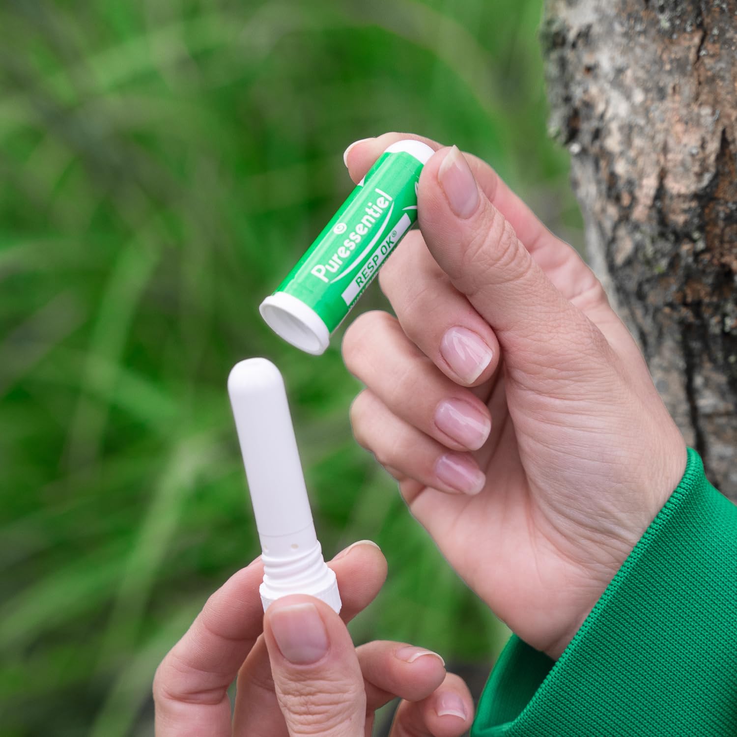 Puressentiel - RESP OK Inalatore - Aiuta a Respirare Liberamente - Con 19 Oli Essenziali 100% puri e naturali - Formula 100% Naturale - Vegan e Cruelty Free - 1 ml