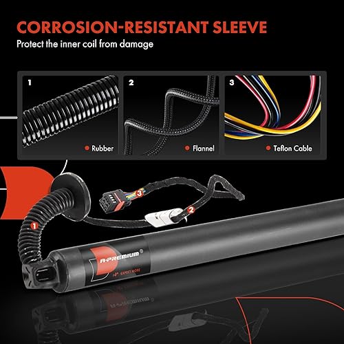 Miniatura 4 de A-Premium Soporte de elevación de potencia para portón trasero compatible con modelos Volvo - XC90 2016 2017 2018 2019 2020 2021 2022 Sport Utility