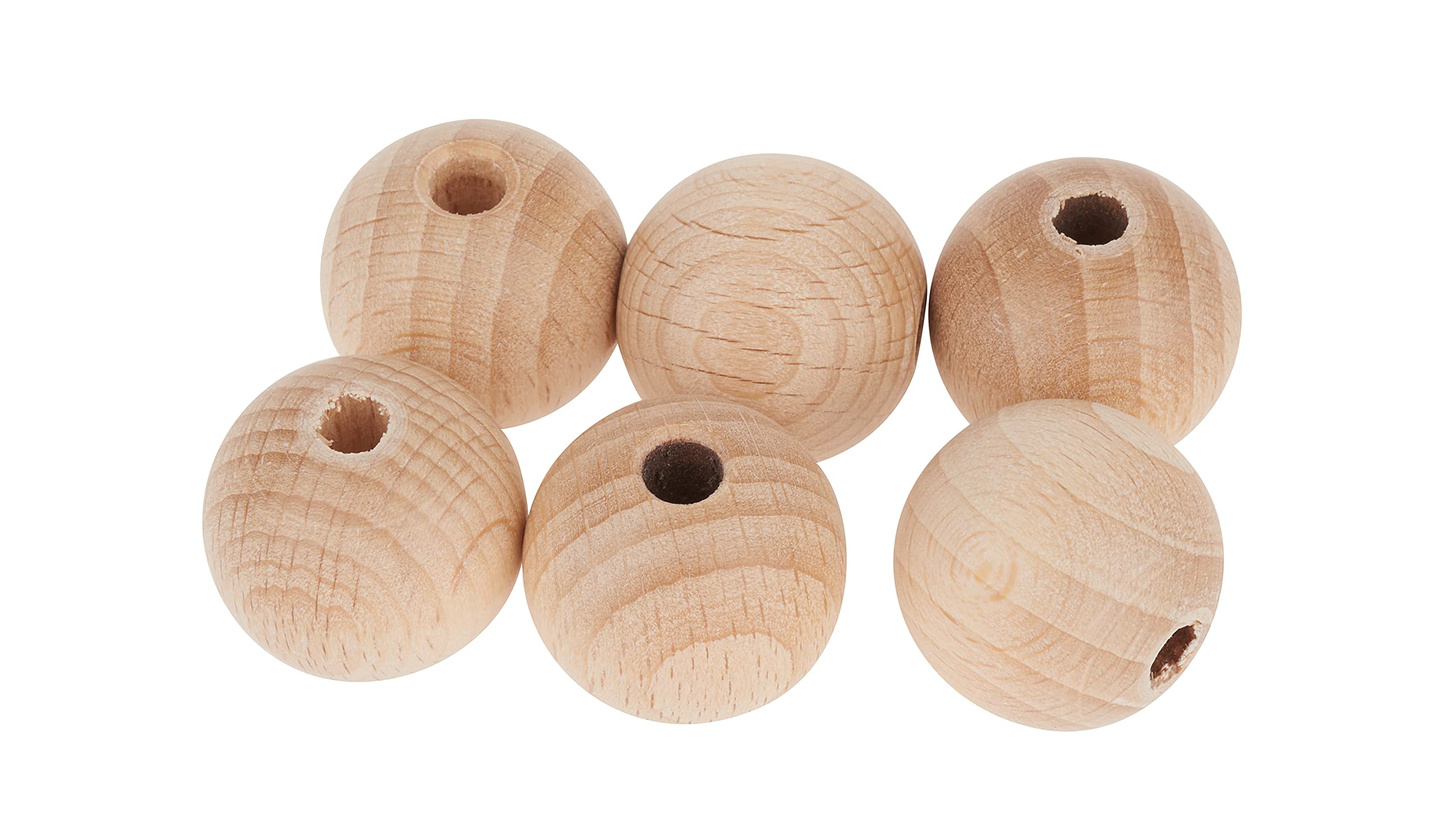 Knorr Prandell 25 mm 10-Piece FSC Wooden Ball, Natural