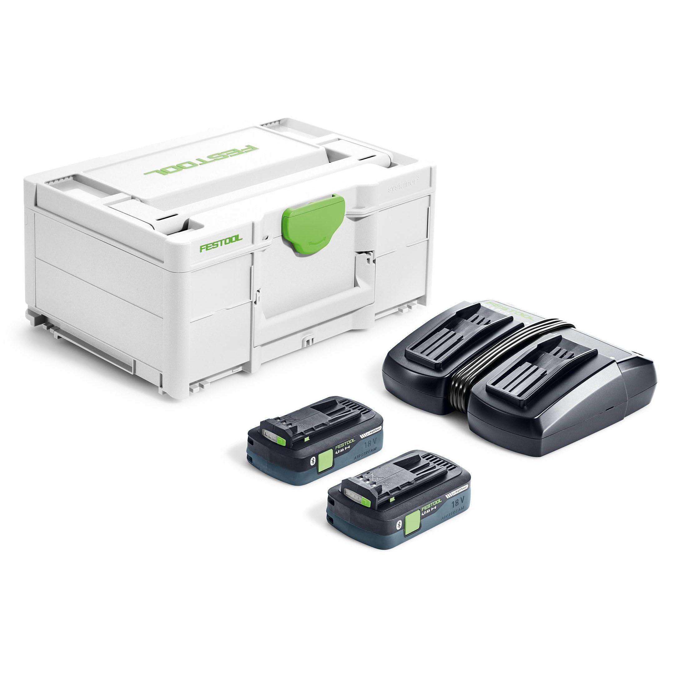 Amazon.com: Festool 577108 Energy Set SYS 18V 2x4.0/TCL6DUO