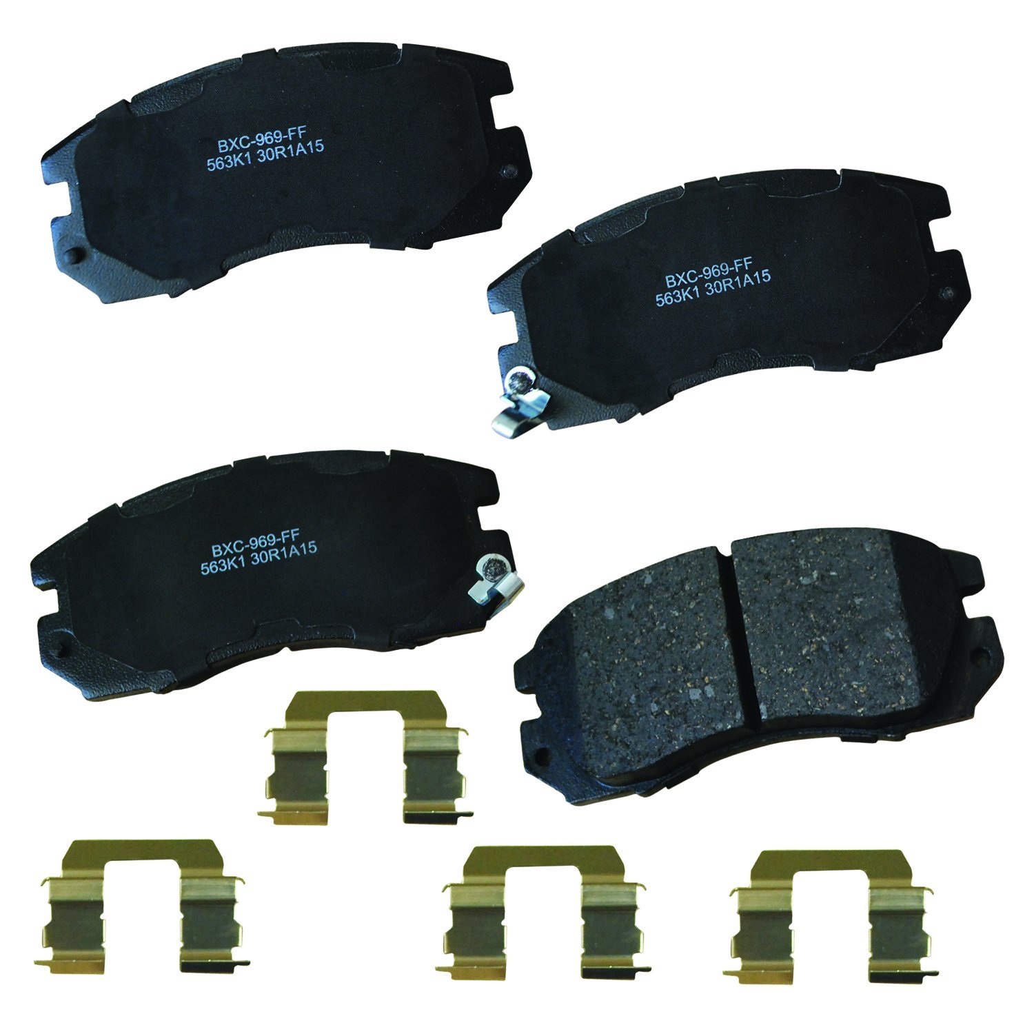 Bendix Premium SBC563K1 Ceramic Front Brake Pads for Subaru Impreza 1996-1993