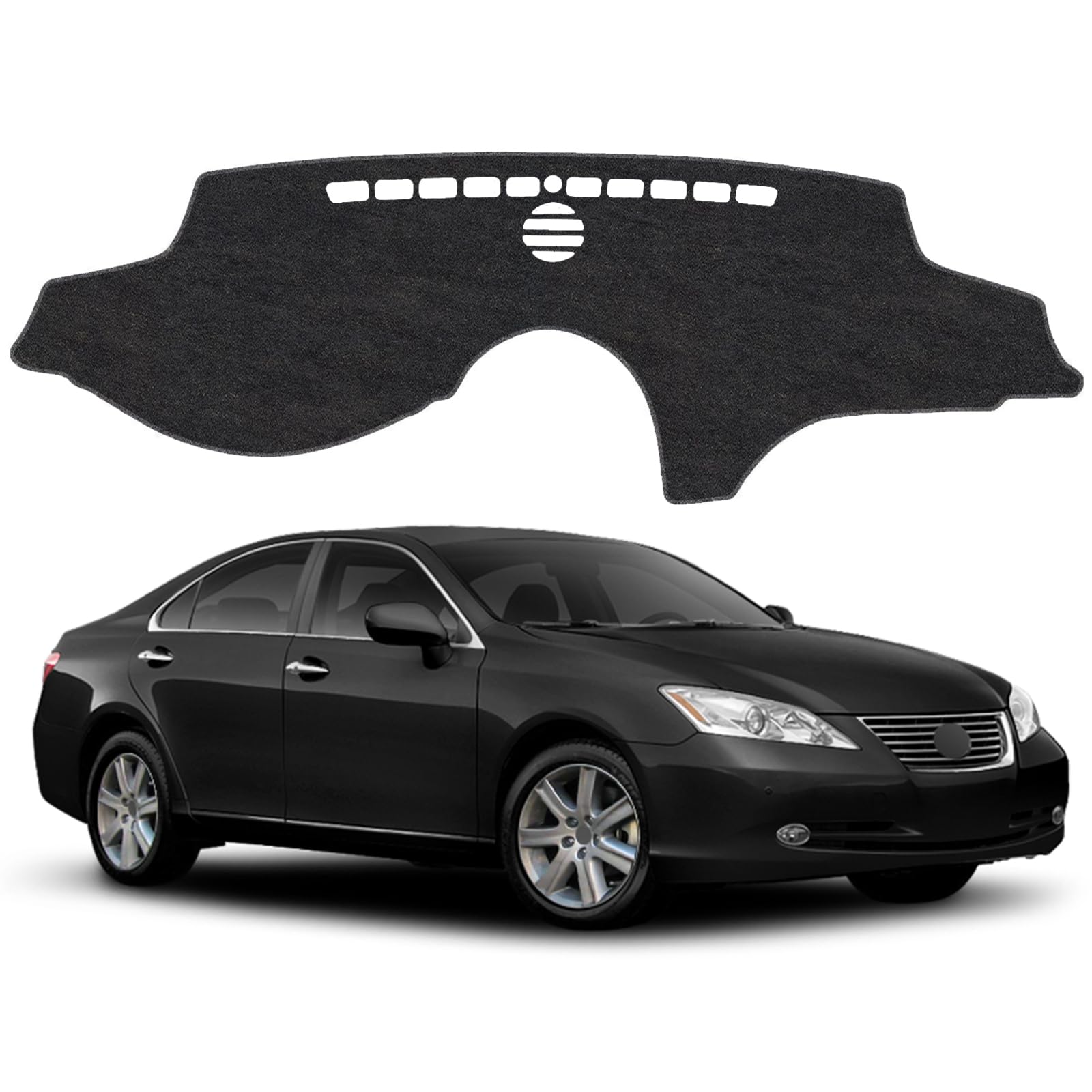 Dash Cover Mat for Lexus ES ES240 ES350 2007 2008 2009 2010 2011 2012 Non-Slip Dashboard Cover Mat Sunshade UV Rays Protector Interior Accessories